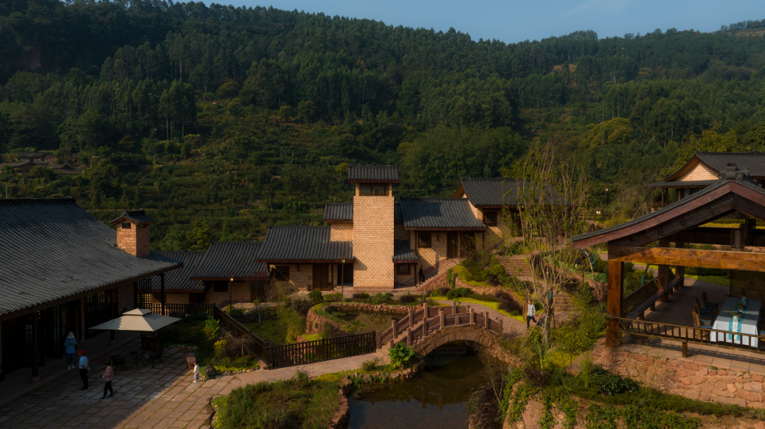 幸福岭 · 川西古村的生态民宿聚落设计丨中国眉山丨四川省大卫建筑设计有限公司-32