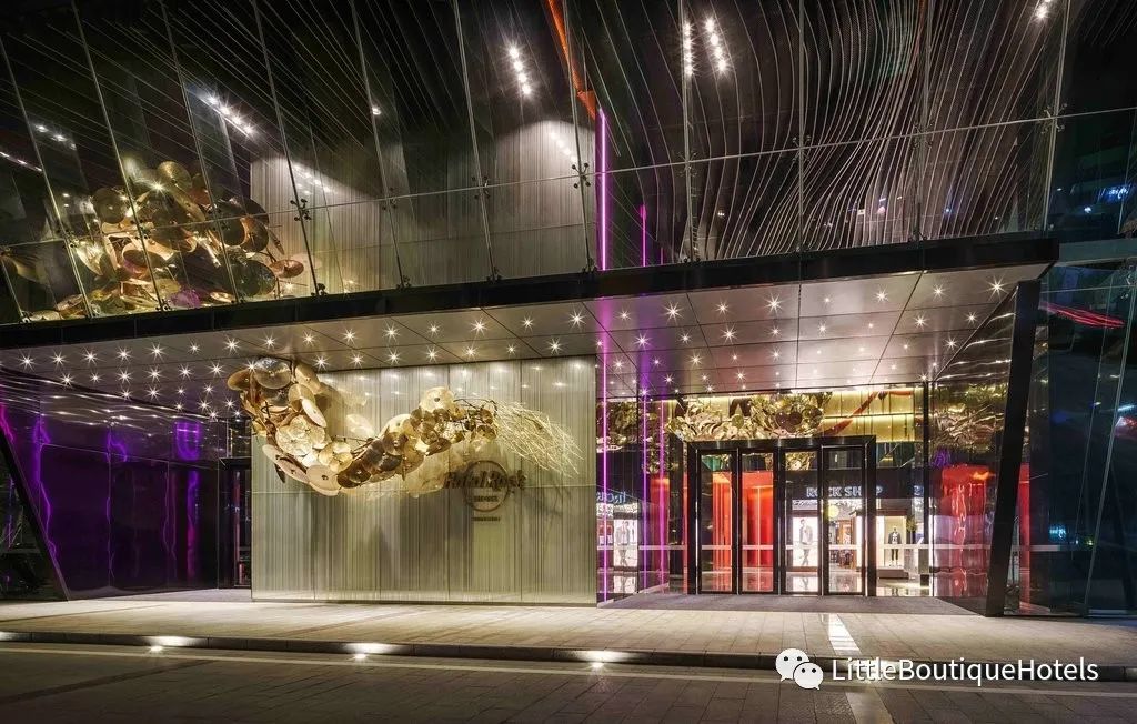 深圳硬石酒店 | 音乐主题设计,摇滚风情融入中式元素-1