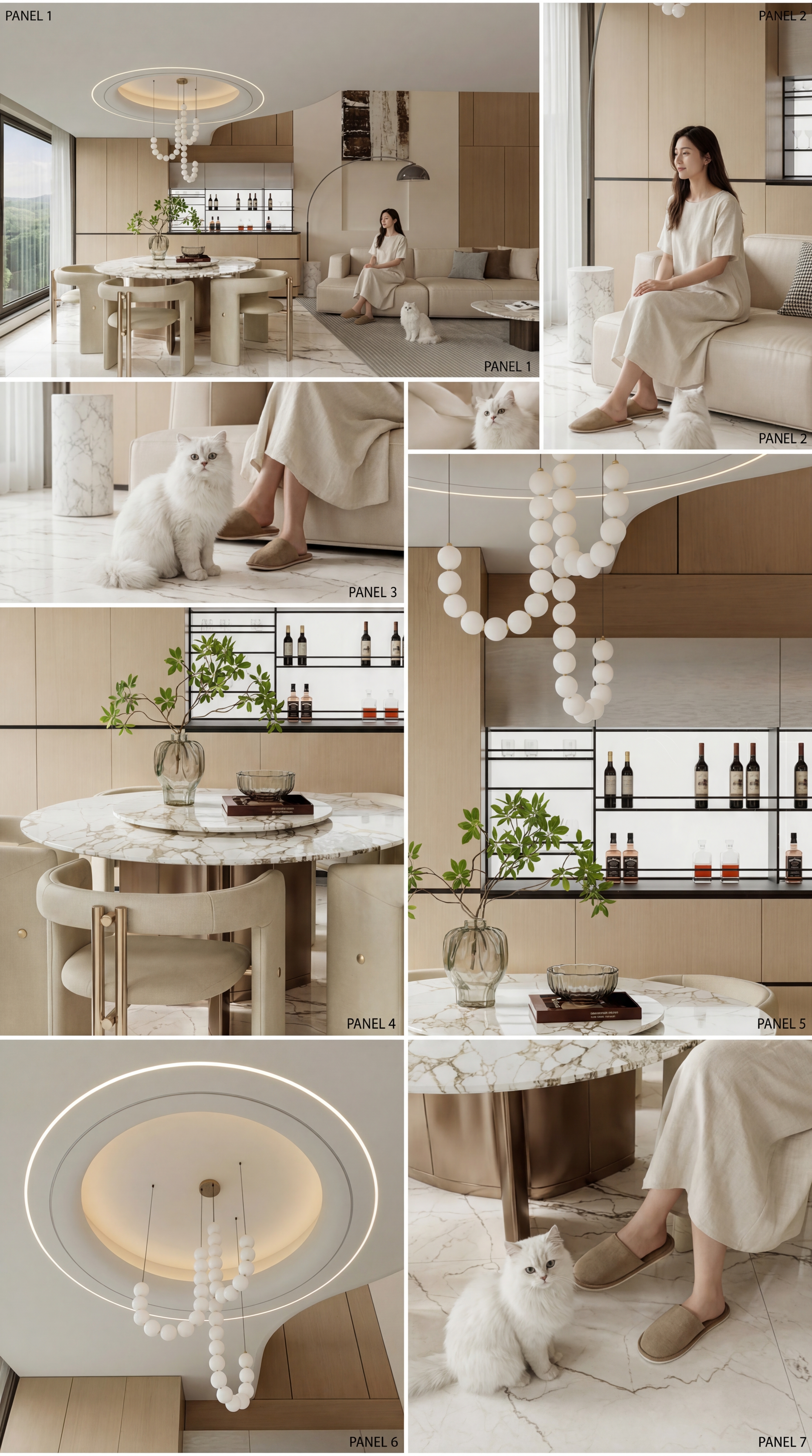 现代挑空别墅 别墅 -11