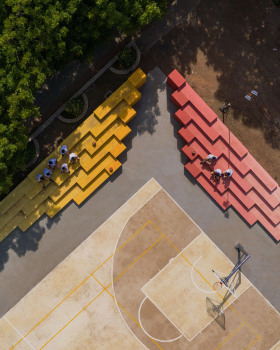 圣玛丽学校多功能球场丨印度丨playball studio