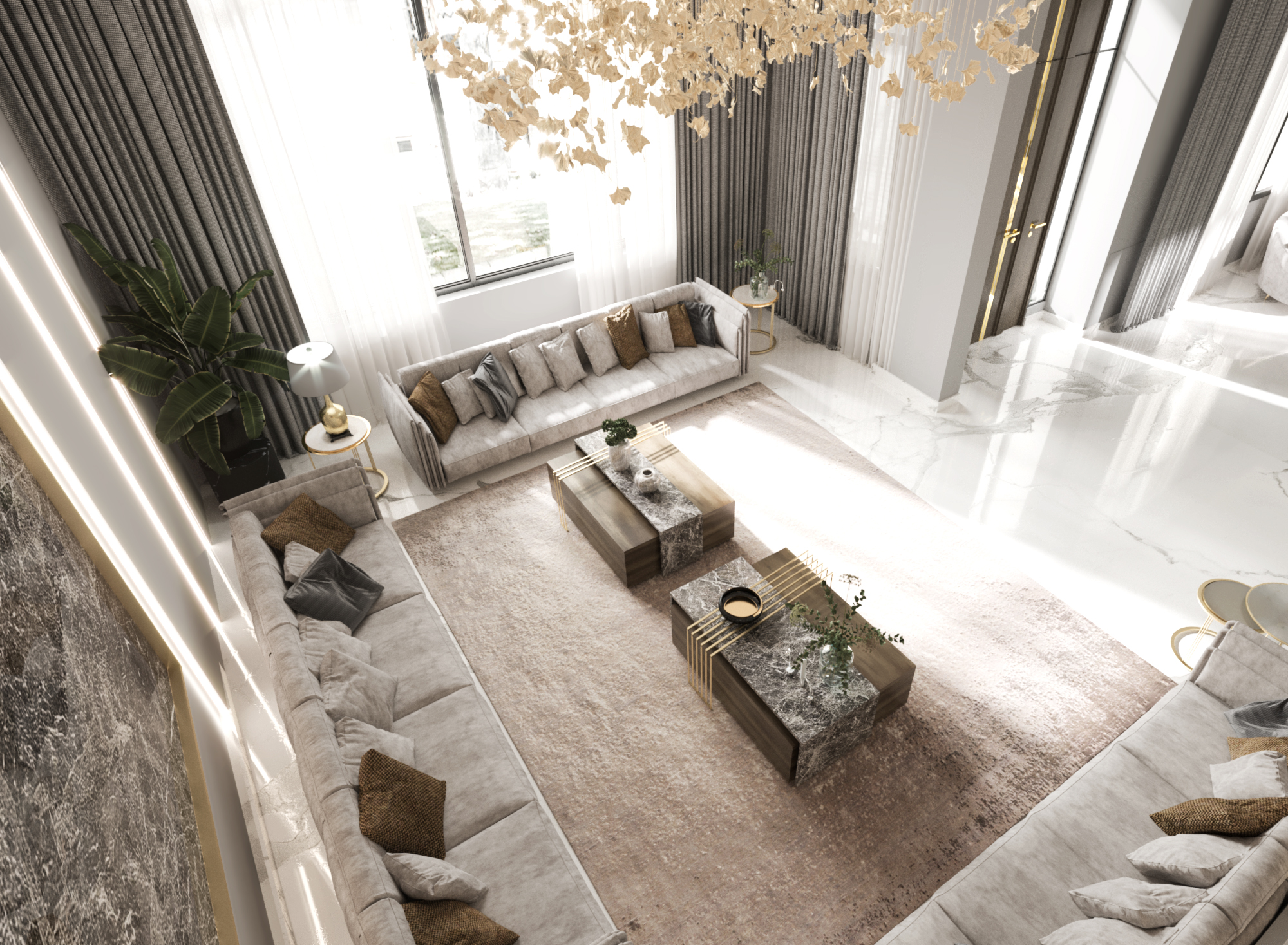 LUXURIOUS VILLA 室内设计丨Ghada Fathy-6