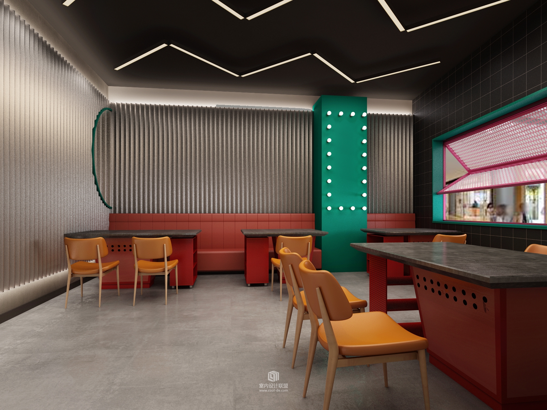 邓家佳打造盘锦 HI 辣火锅,山舍室内设计诠释工业风-22