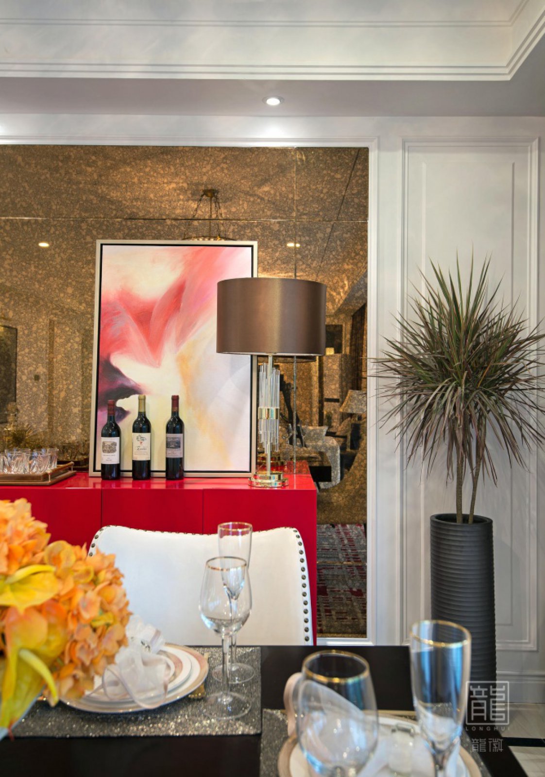 114㎡成都荣盛·香堤荣府样板房  龙徽设计-11