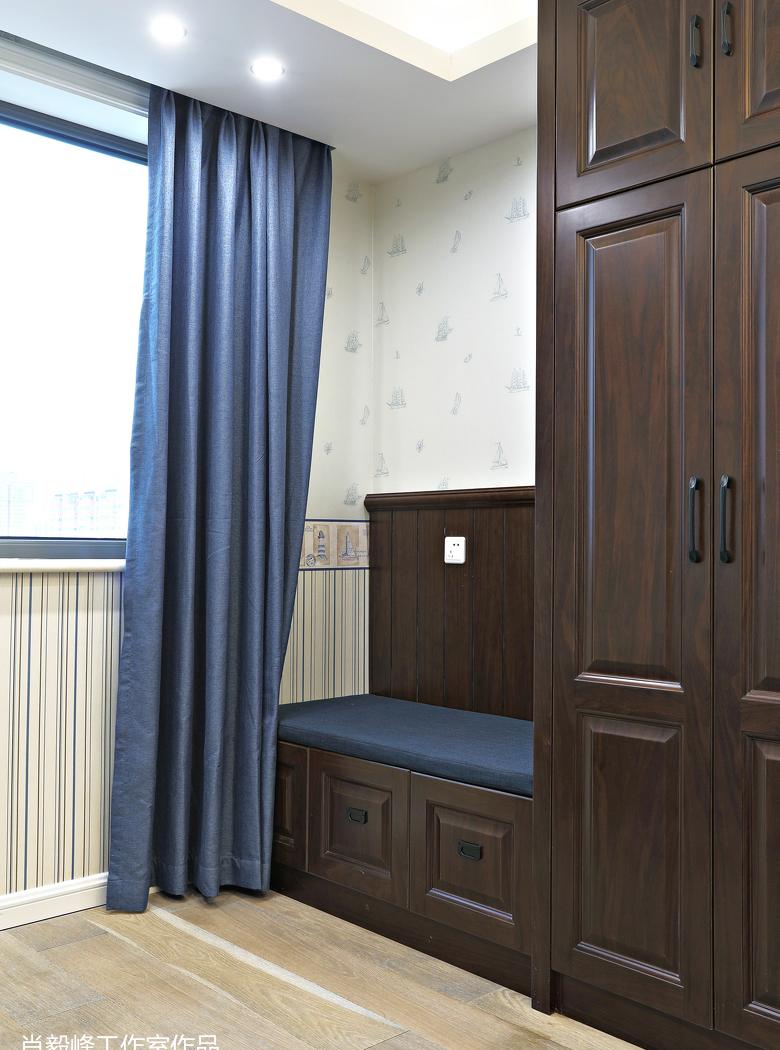 温馨北欧风,家庭娱乐室与工作区的完美融合-27