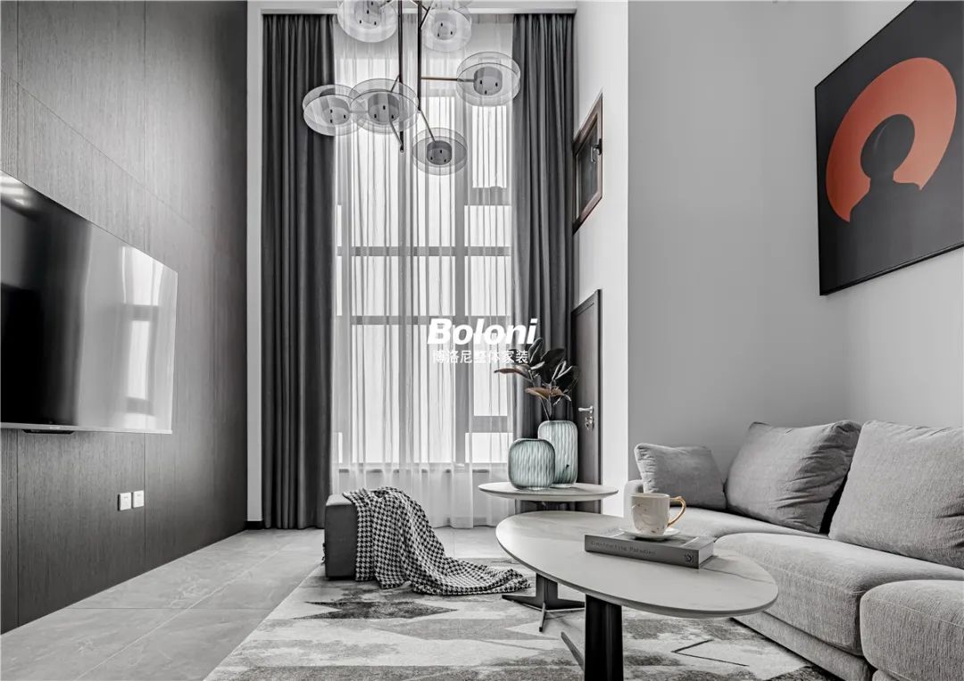 单身男子的 70㎡阳光 LOFT，现代简约风的逆袭-41