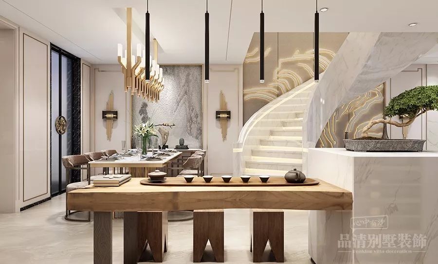 蠡湖香樟园 | 意式轻奢禅意东方,打造温暖家空间-24