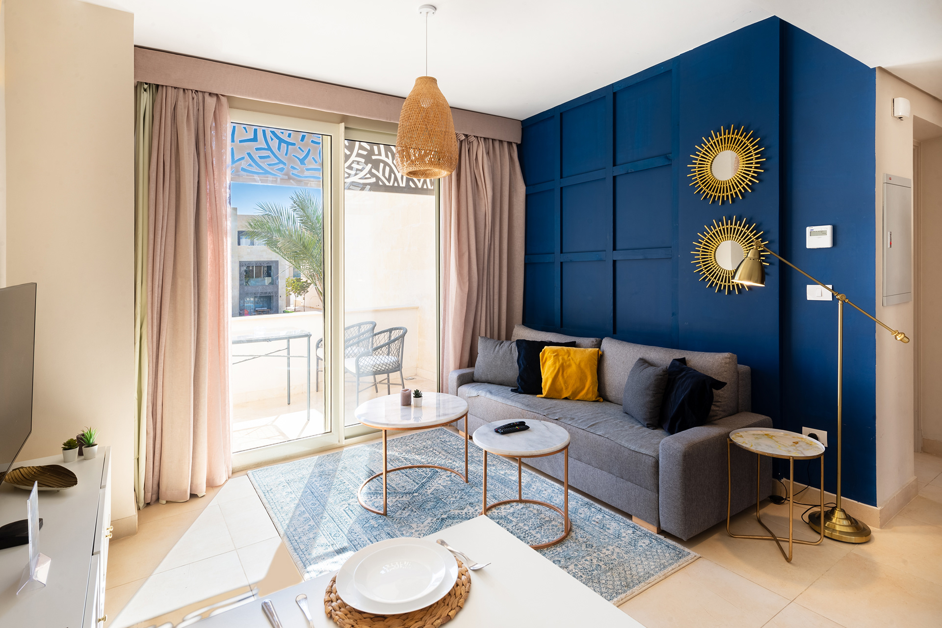 一间卧室的红树林住宅丨埃及丨Salam Samaan-9