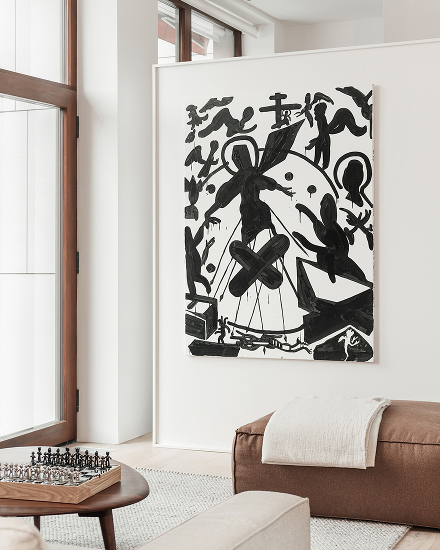 INT2architecture: квартира с антресолью и патио в центре Москвы-20