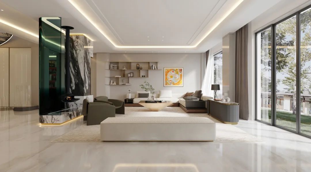 首发|现代轻奢新境界：千平大宅诠释豪居典范-8