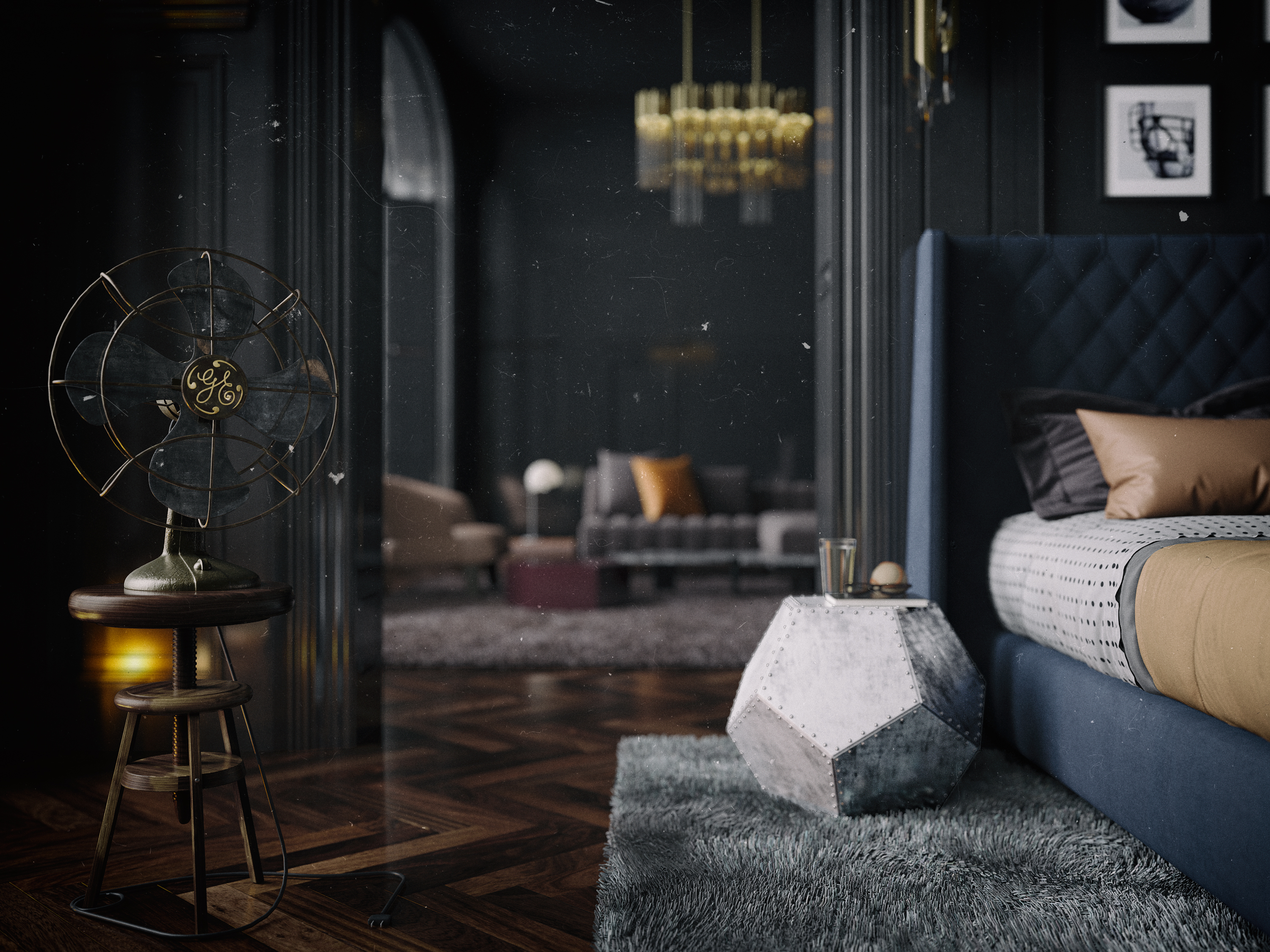 简欧风卧室设计，尽显优雅与实用-12