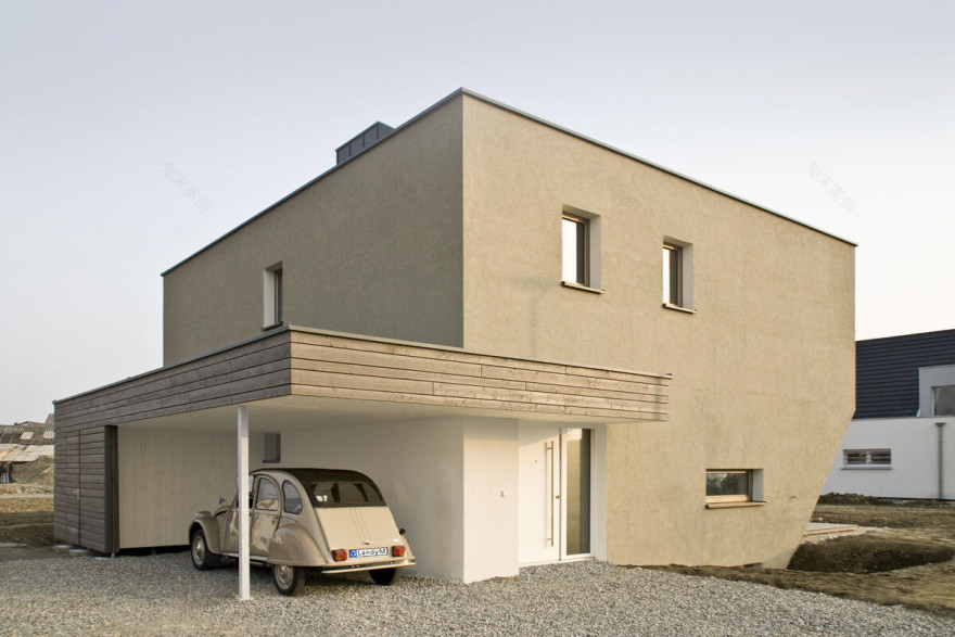 法国乡村新村的可持续木构建筑-18