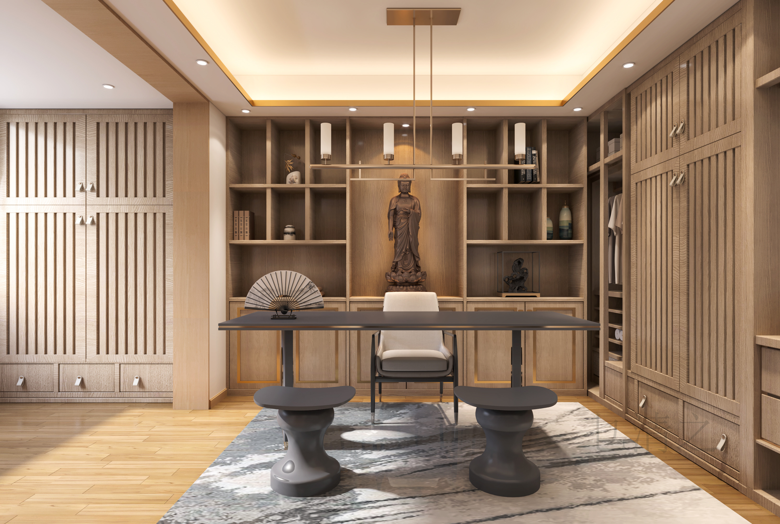 极简中式风室内设计-9