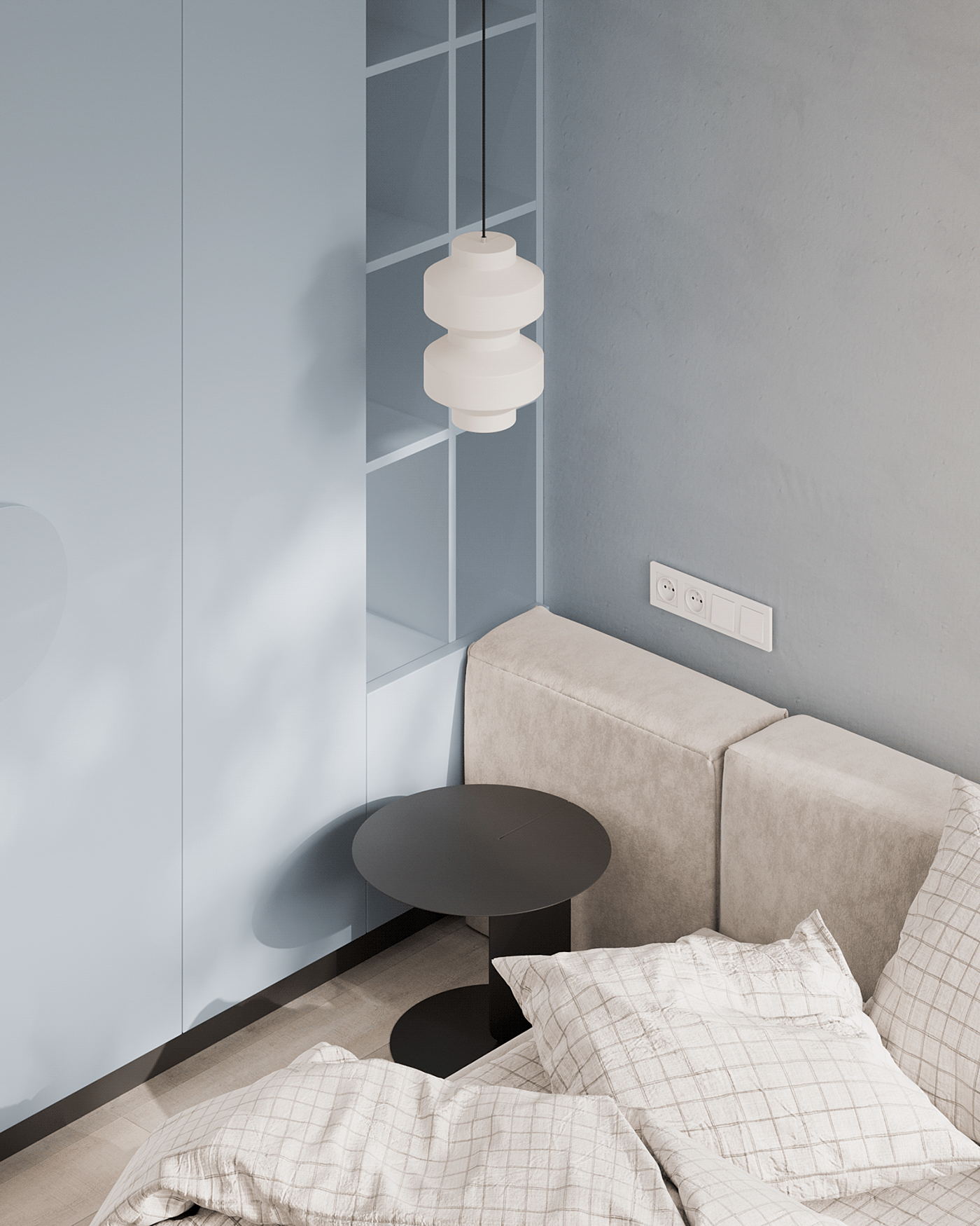 165㎡原木与灰色 打造出超精致的住宅-24