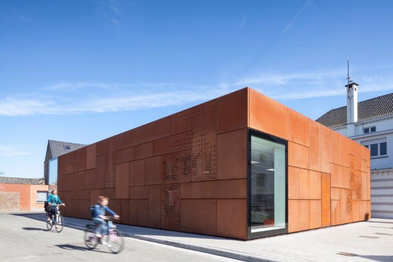 Sint  Andries城市图书馆翻新扩建项目丨比利时-17