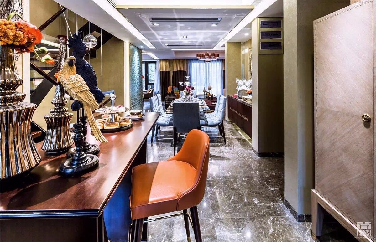 240㎡南京五矿样板房设计  高文安设计公司-25