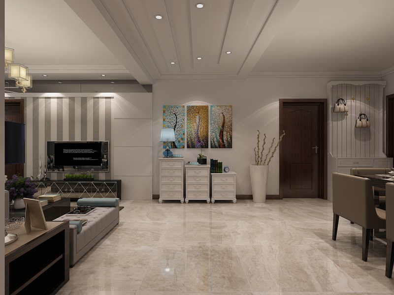 盘锦楚航装饰鑫华·锦府 145 平现代简约风装修丨中国盘锦-1