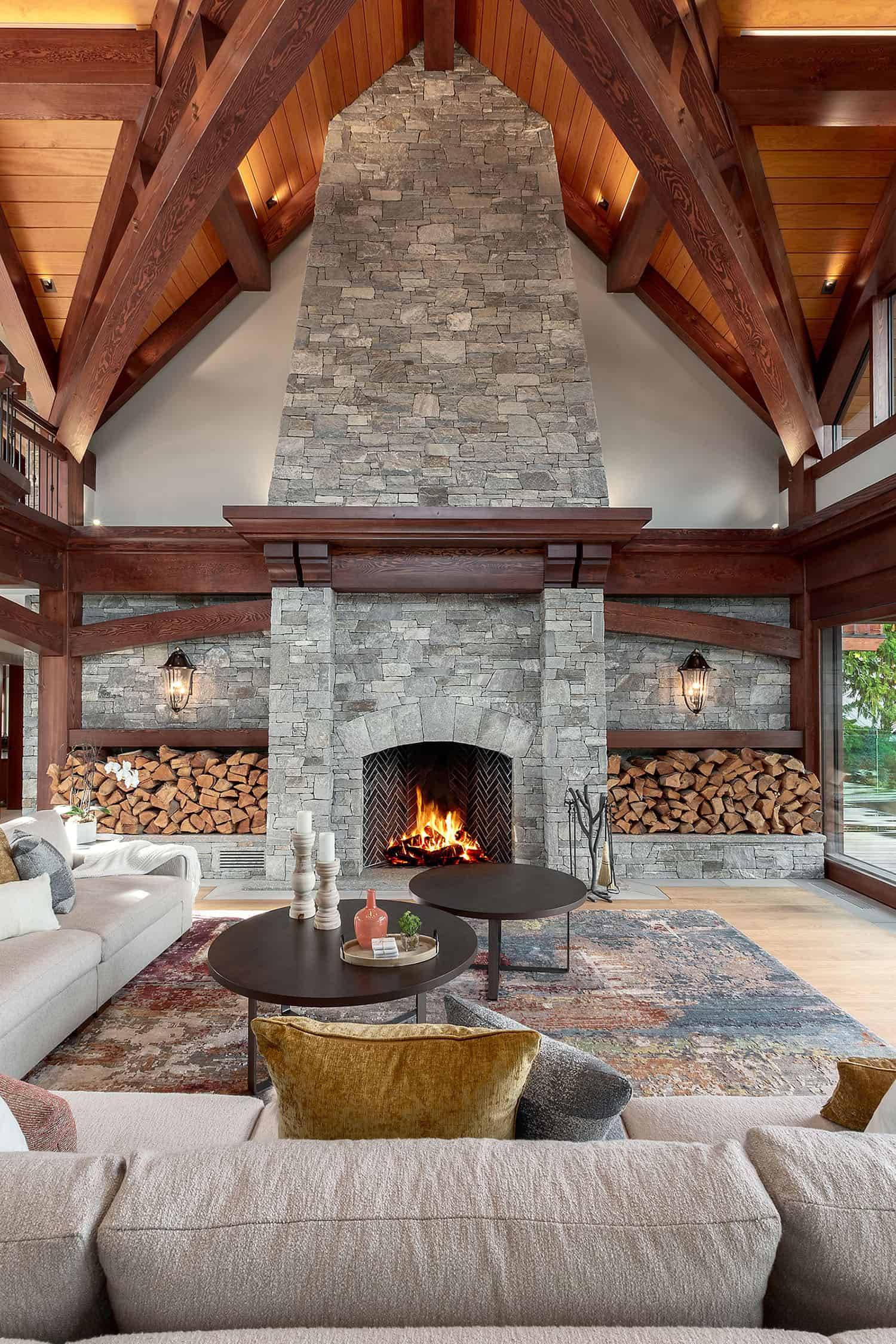 Modern timber frame home in Whistler designed for entertaining-5