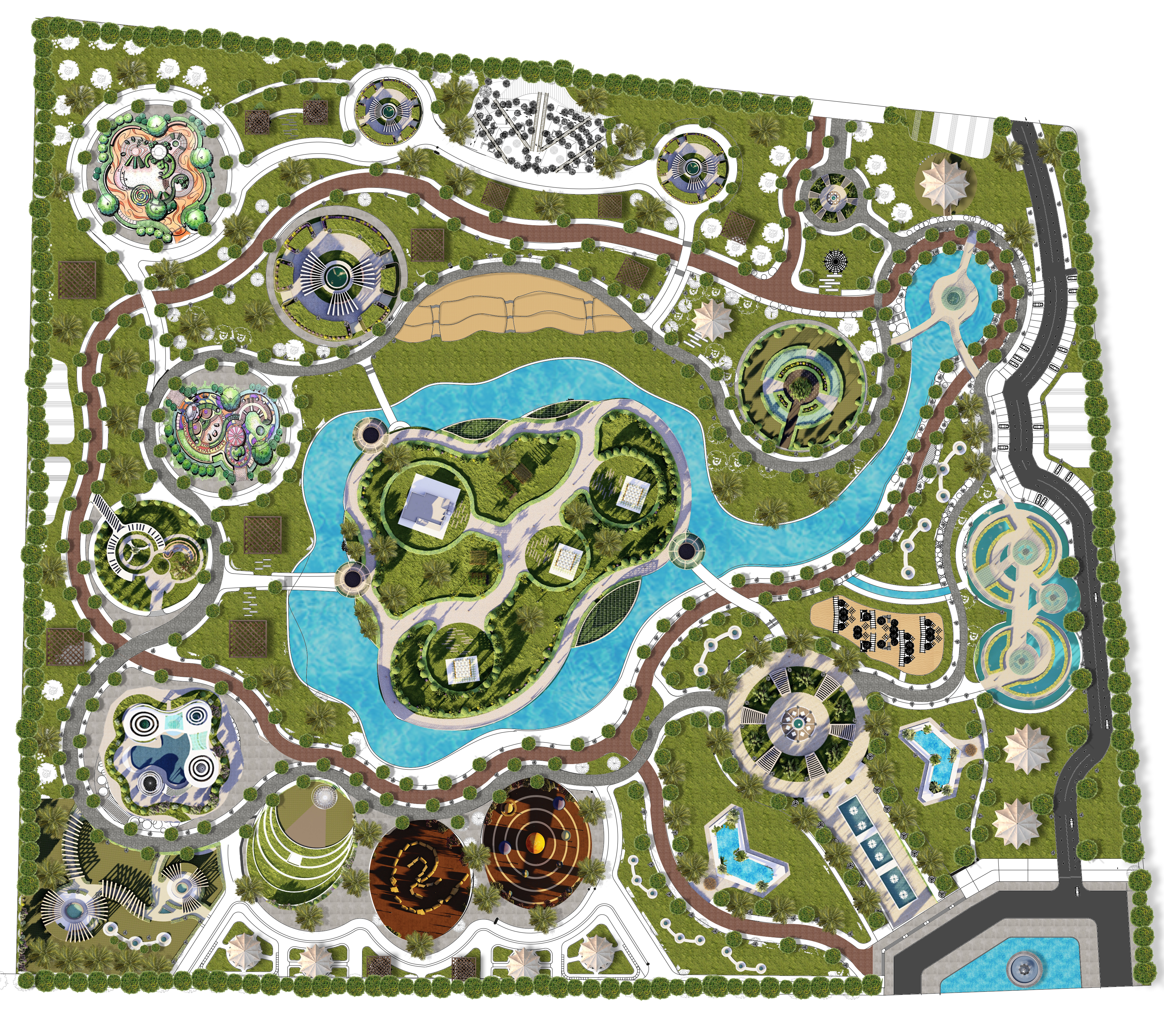 children park (landscape project)-3