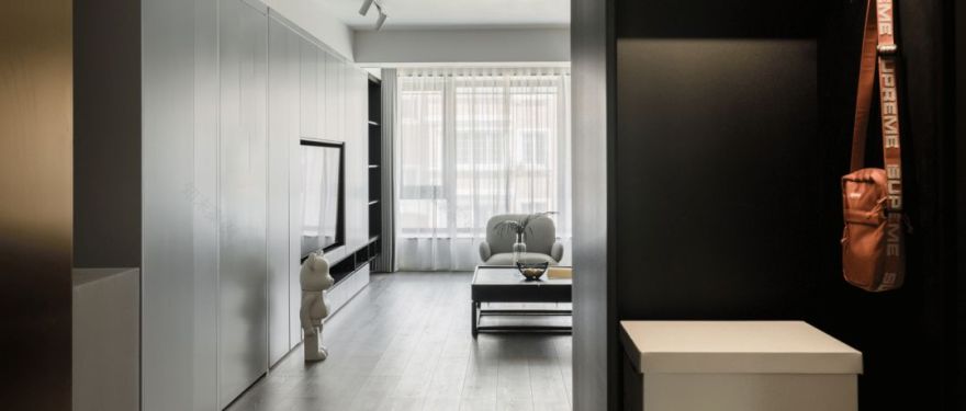 90㎡简约温馨婚房,撒糖夫妻的小两居改造记-18