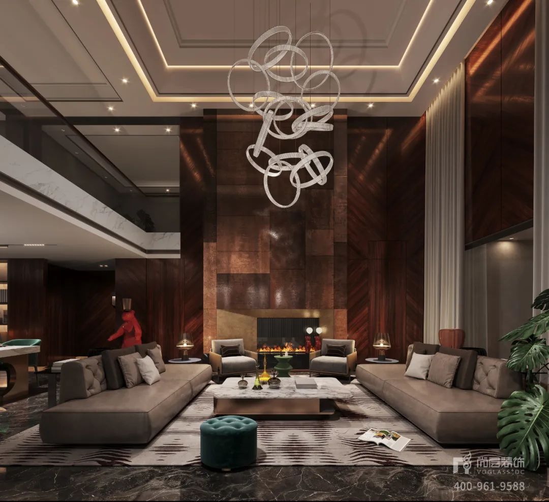 尚层装饰 | 张永吉 | 深色系空间设计，细节展现生活品质-12