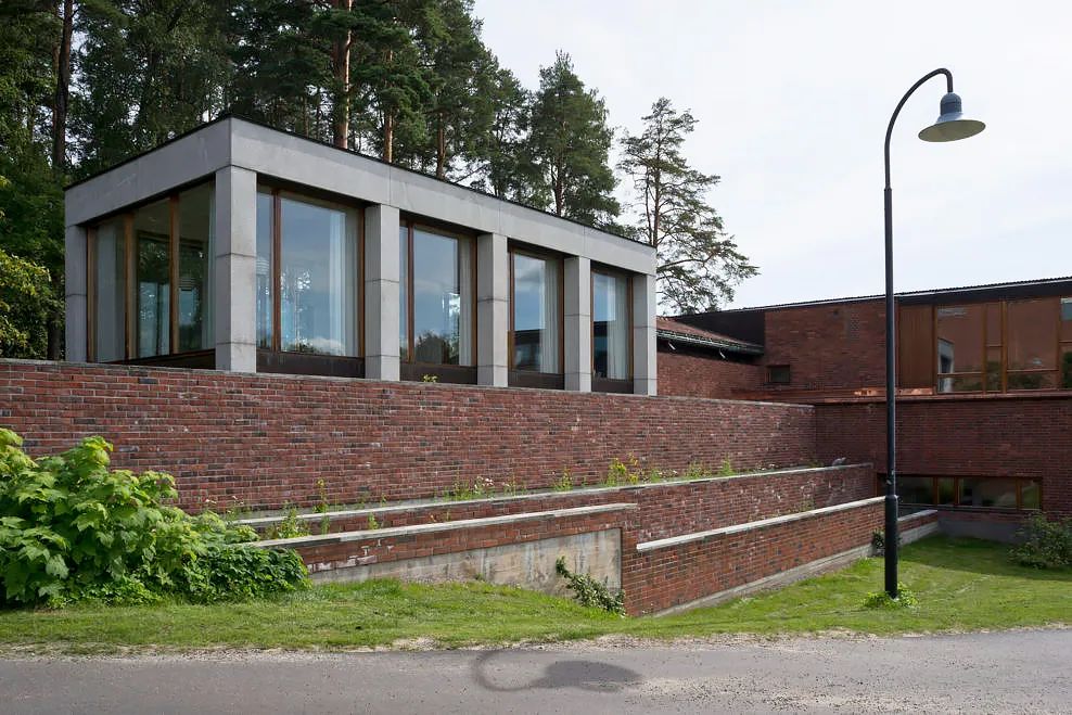 于韦斯屈莱大学建筑群丨芬兰丨阿尔瓦·阿尔托-63