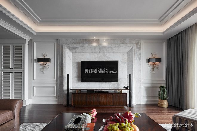 四居及以上210平米装修案例-16