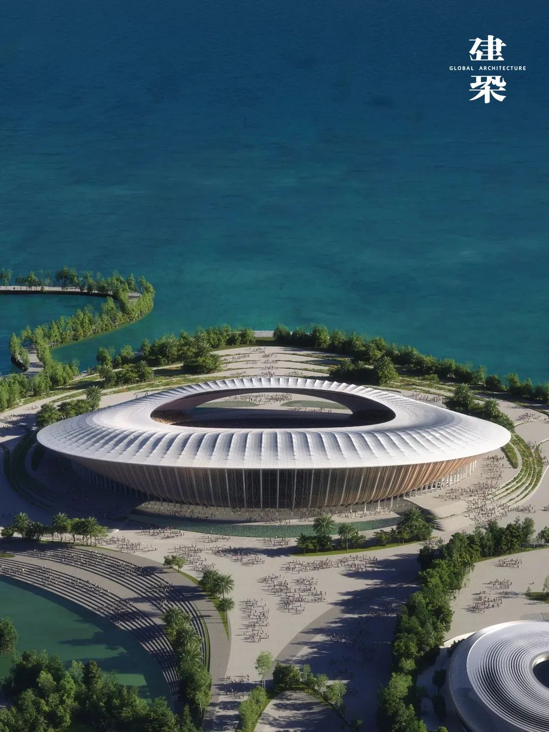 广州南沙全民文化体育综合体丨中国广州丨扎哈事务所+广东省建院-3