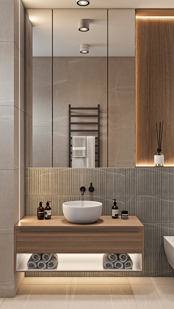 270㎡简约风公寓设计 既舒适又大气-22