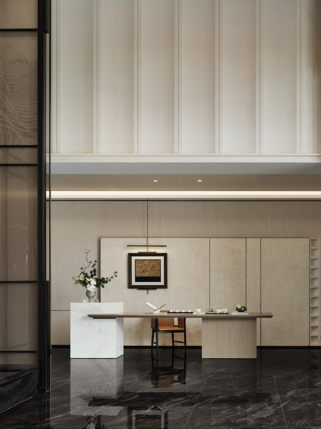 项目|北辰府售楼部当代营销空间-14