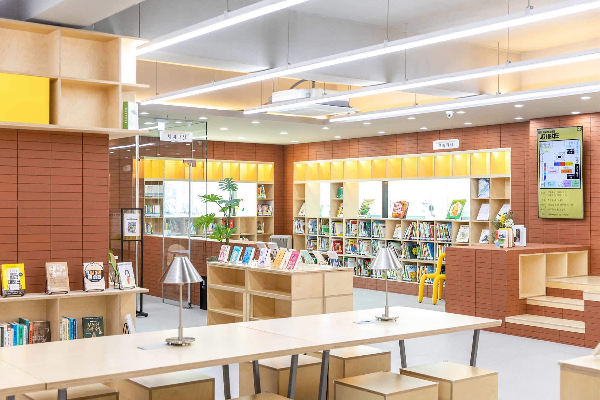 红砖图书馆丨韩国首尔丨G,O Architecture-10