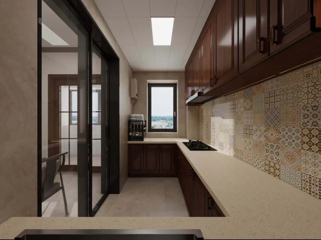 冶金小区|140㎡三居室新中式案例-42