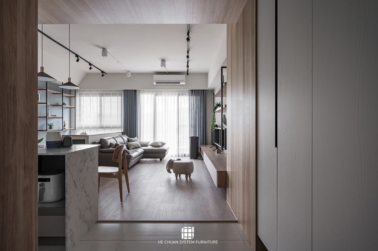 《好时光》简约空间设计，放大视野、调和气息-2