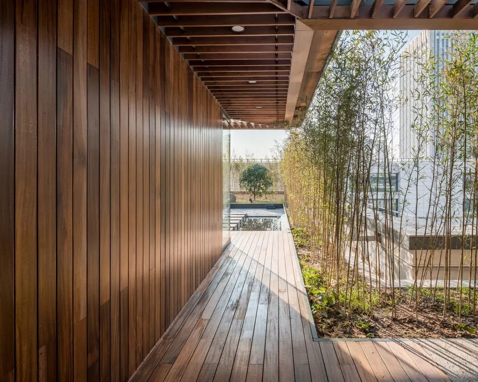 上海科技园区“屋上三间”会务空间——融入自然的空中花园-55