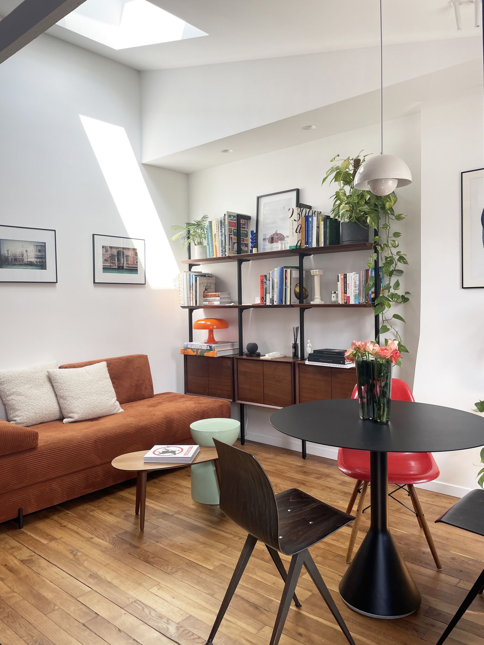 巴黎屋顶下靠近植物园的25平米小公寓丨法国巴黎丨Ami工作室（Charlotte Fontaine等创立）-30