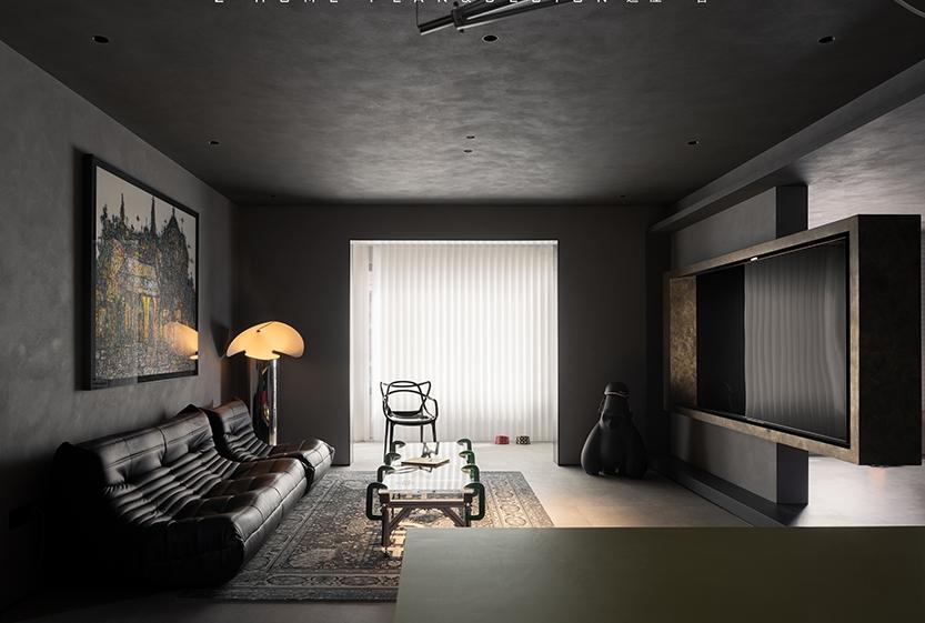 泡泡玛特手办屋主个性生活住宅设计丨逅屋一舍-22