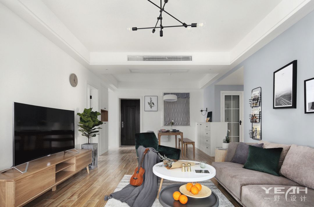 明珠城 120㎡北欧风,幸福生活的空间设计-22