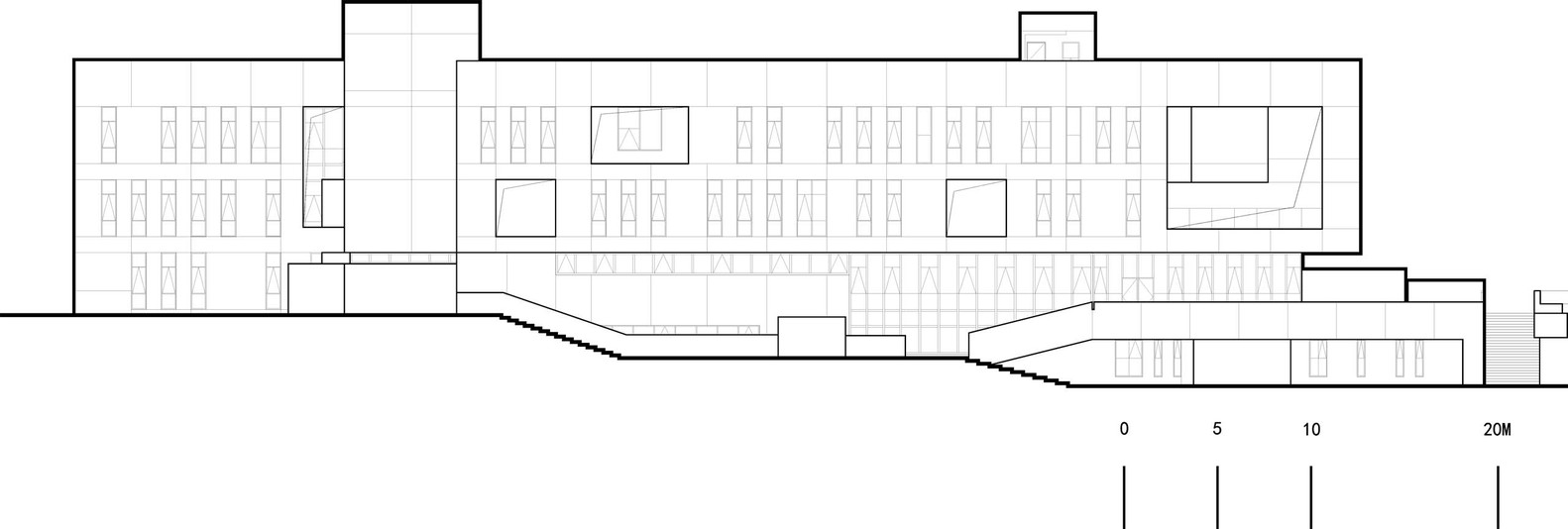 湖南大学天马新校区综合楼-30