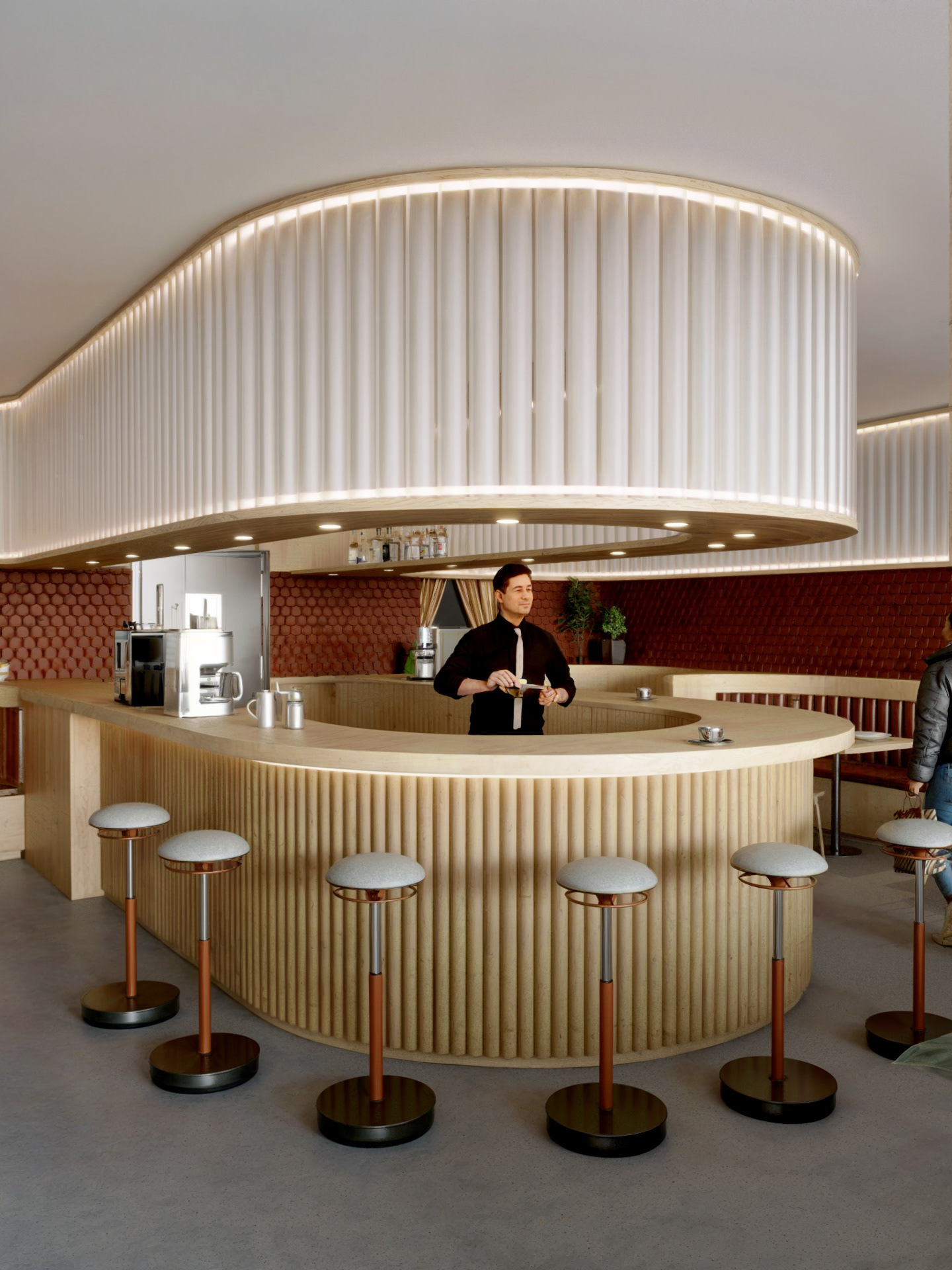 现代亚洲餐厅设计-11