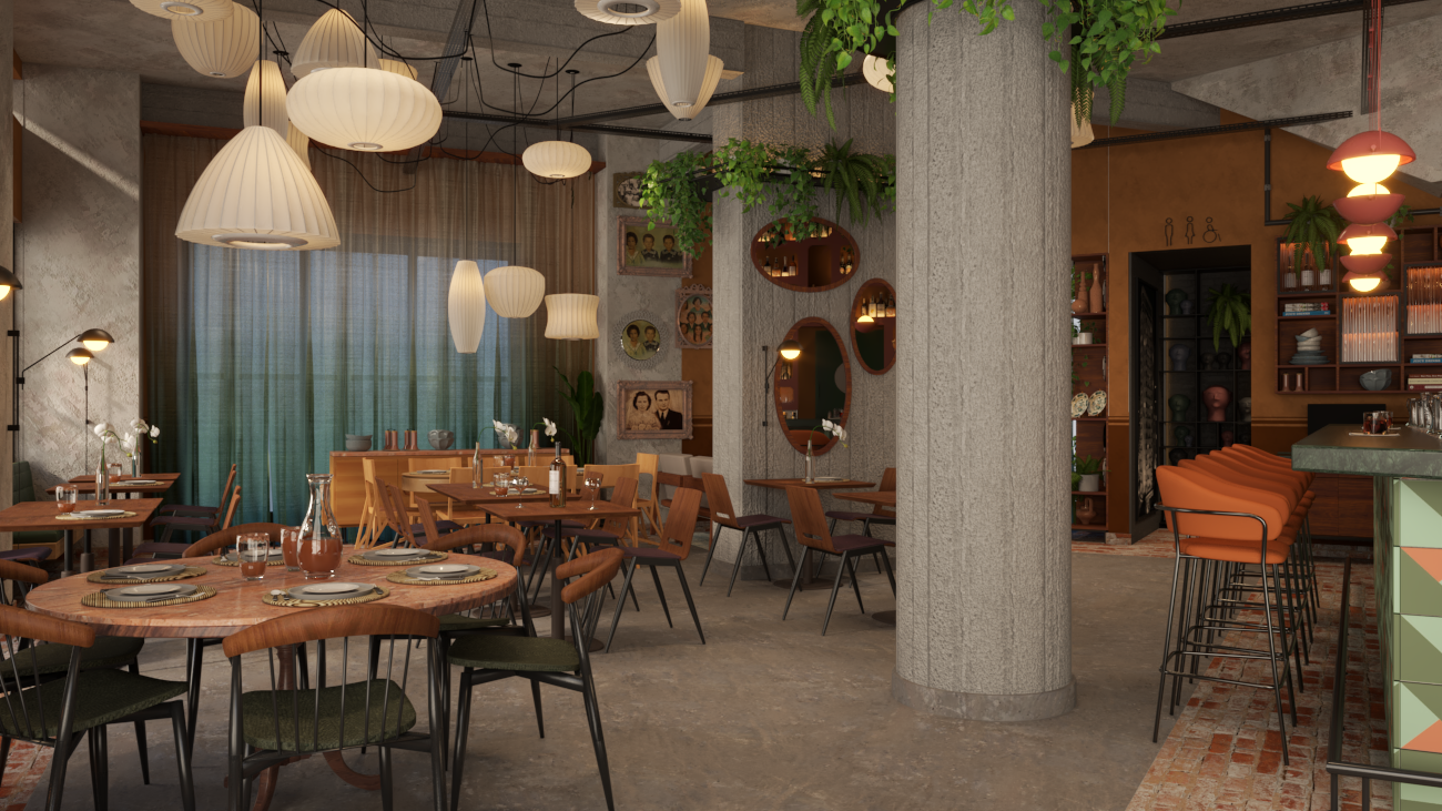 Arouche  Salão 咖啡厅设计丨巴西圣保罗丨ZEDY ARQUITETURA-4