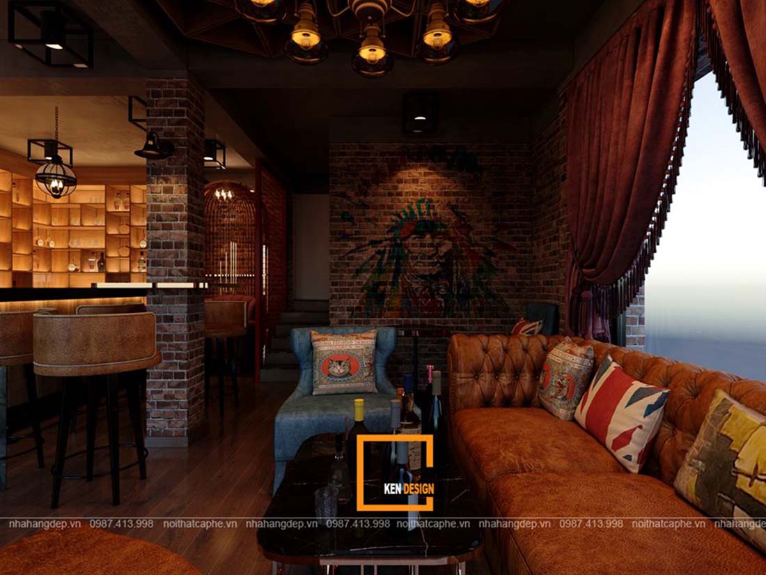 Lounge Coffee Hào Nam咖啡店丨Ken Design-4