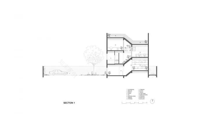 泰国 Design in Motion 办公室丨泰国曼谷-12