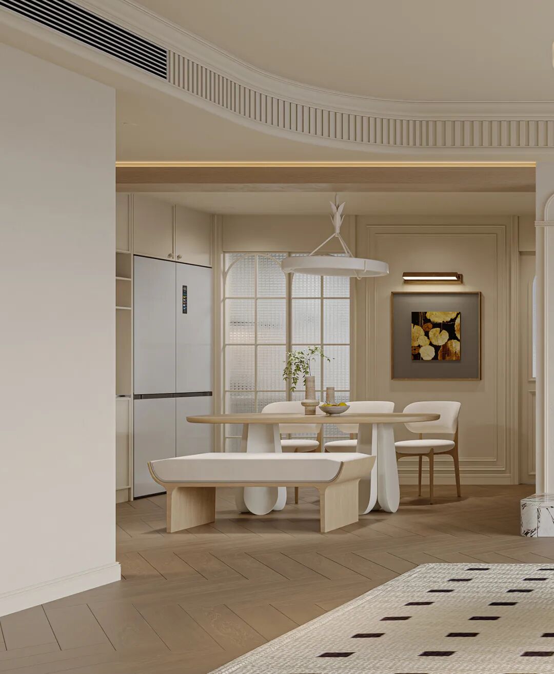 永安新作丨绿海湾110m²【皎洁入梦·诗意法式】-45