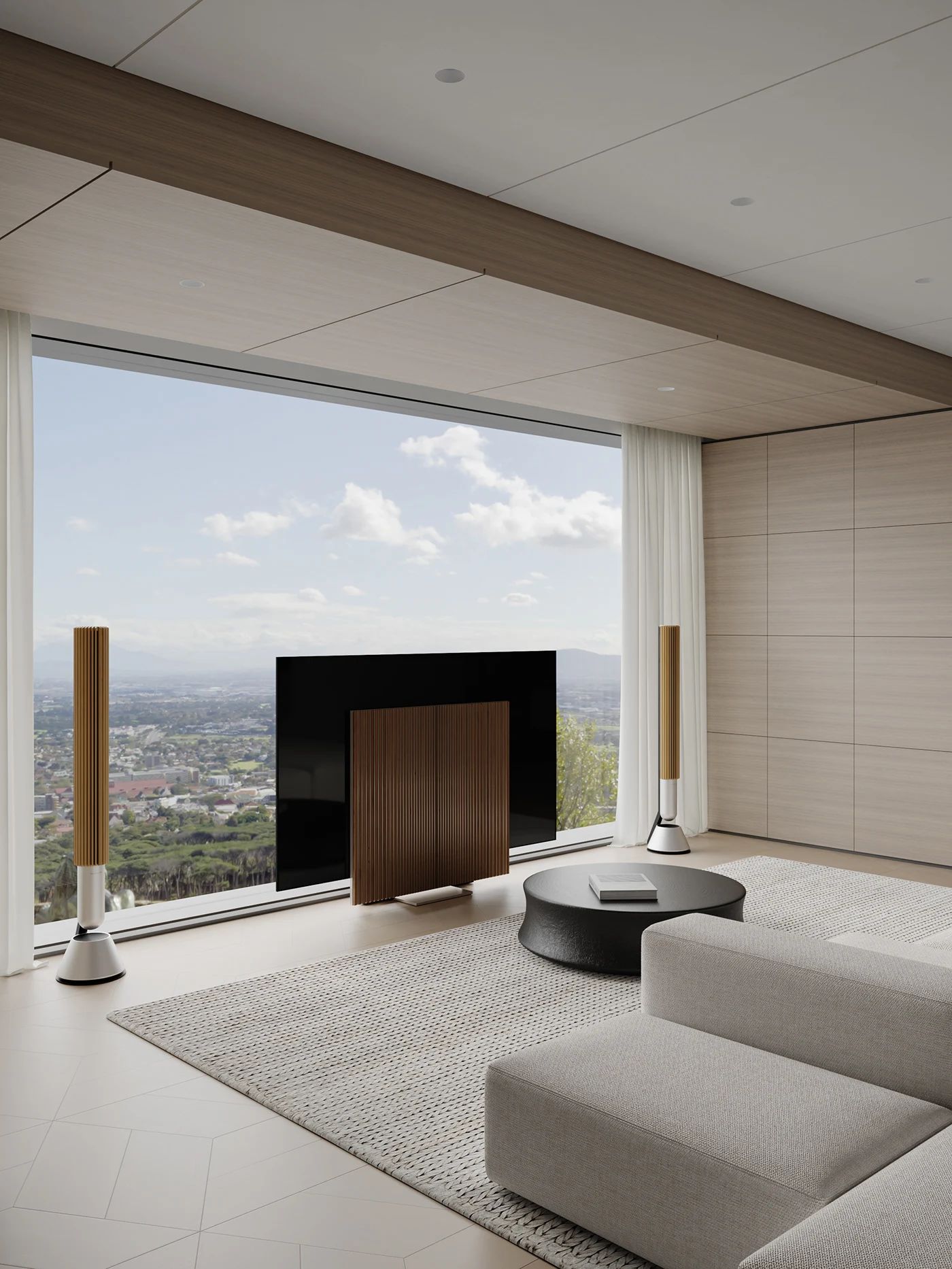 悬浮式电视背景墙设计-69