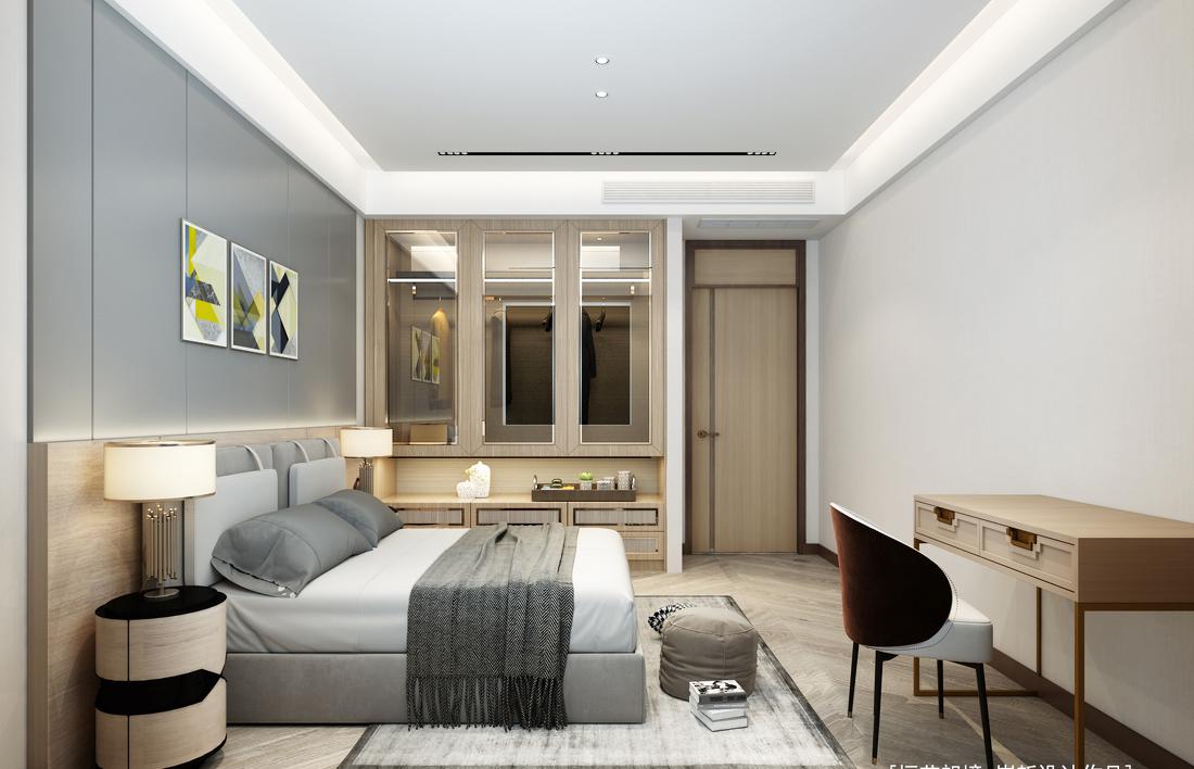 现代简约无主灯设计-6