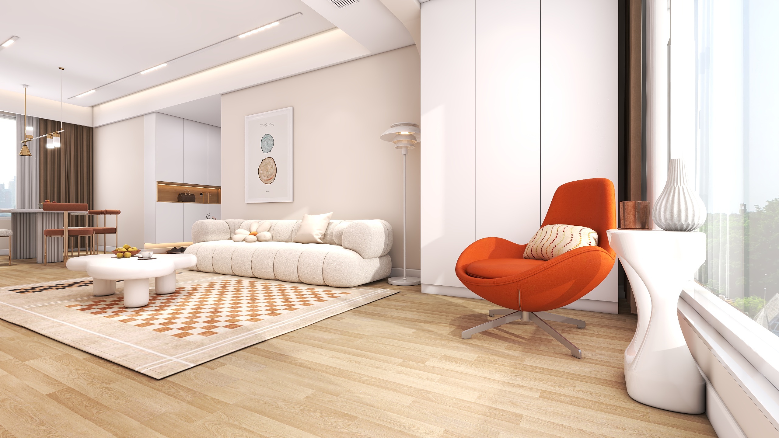 四川邻水星辰壹号（105平方现代简约三居室）-31