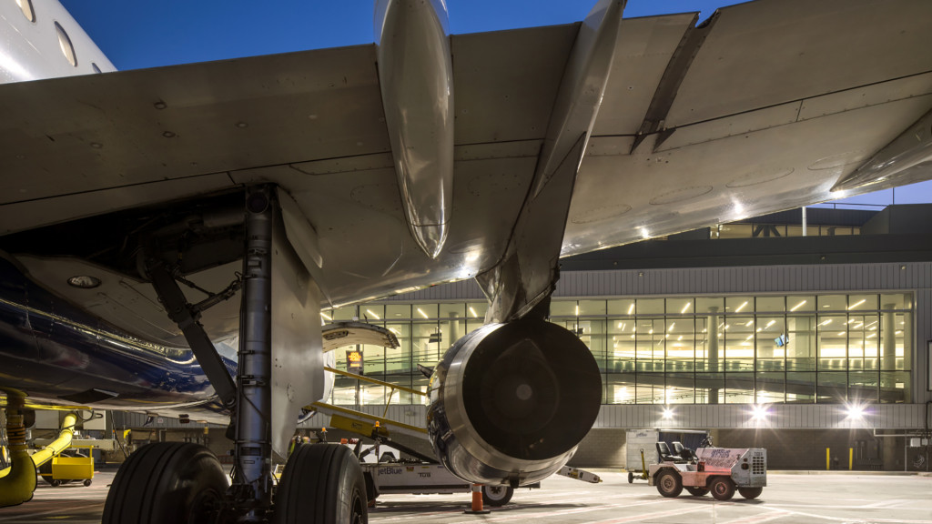 纽约 JFK 机场 JetBlue T5i,T5 航站楼绿色屋顶公园-4