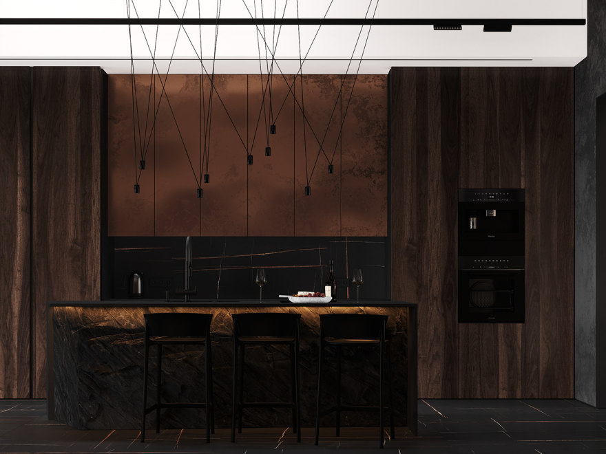 黑棕复古配色空间设计-11