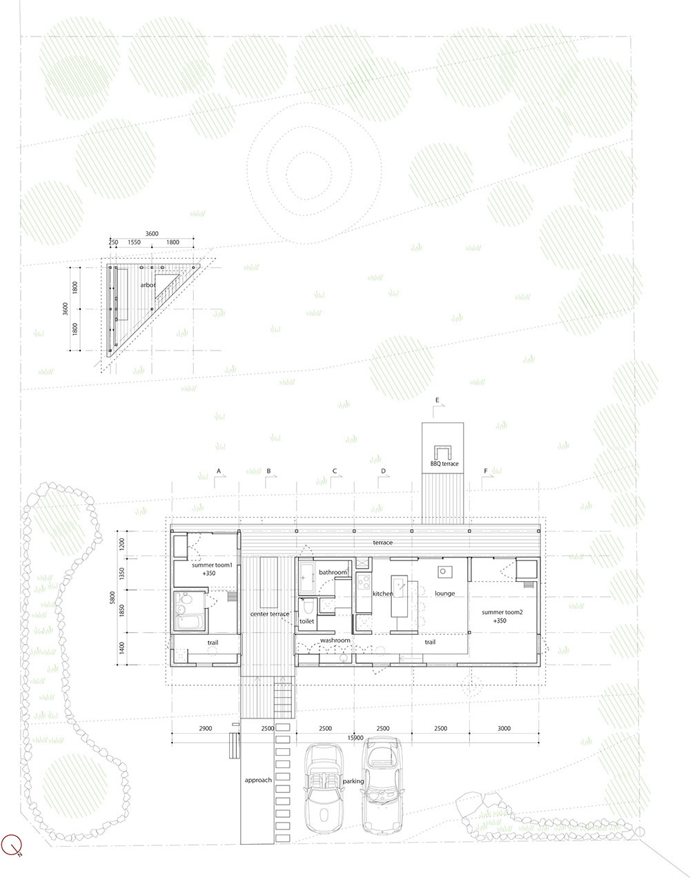 富士山上的折顶屋，日本 / Hiroki Tominaga – Atelier-27