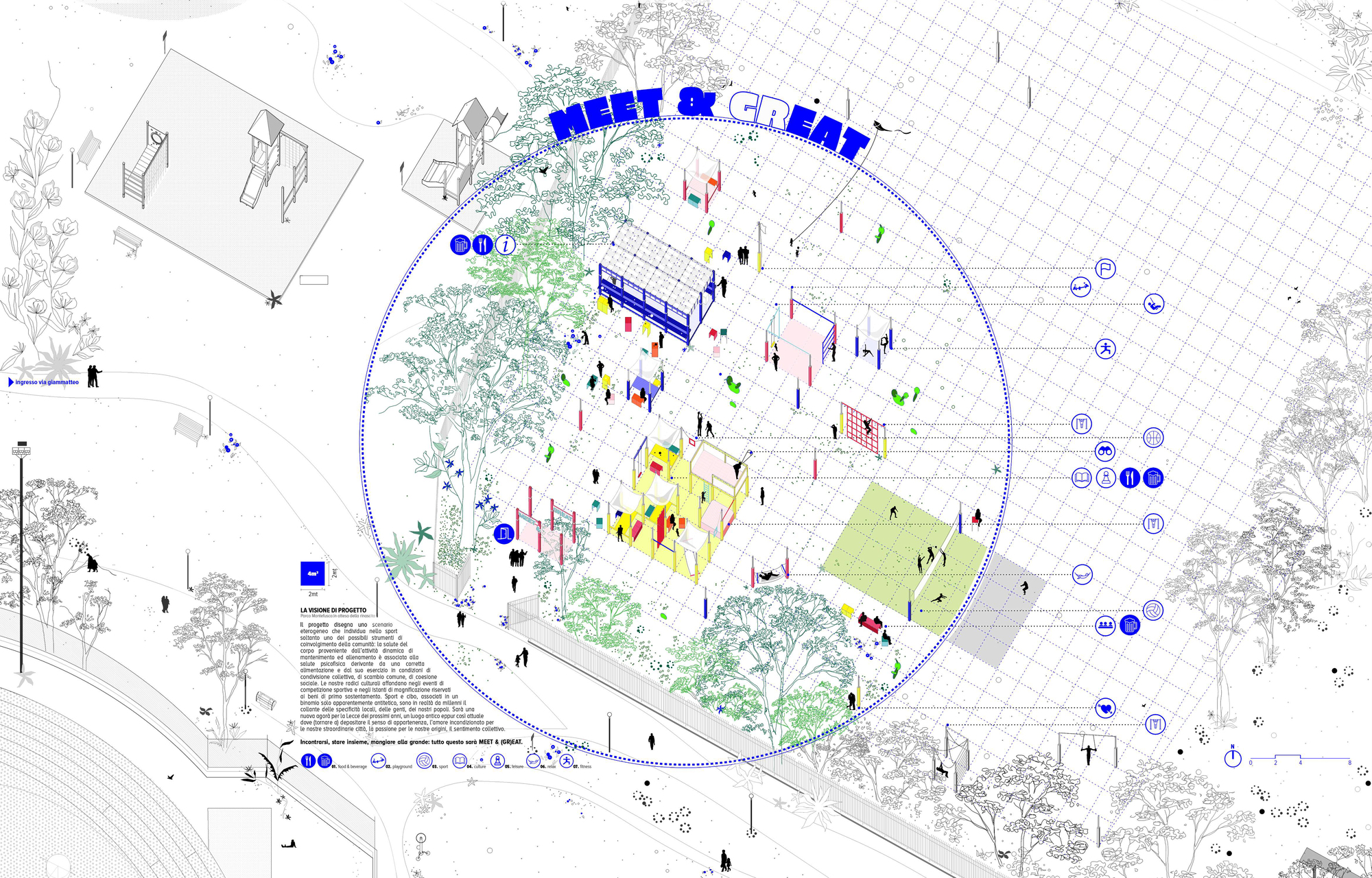 见面与（伟大的）户外中心丨意大利莱切丨Tomas Ghisellini Architects-28