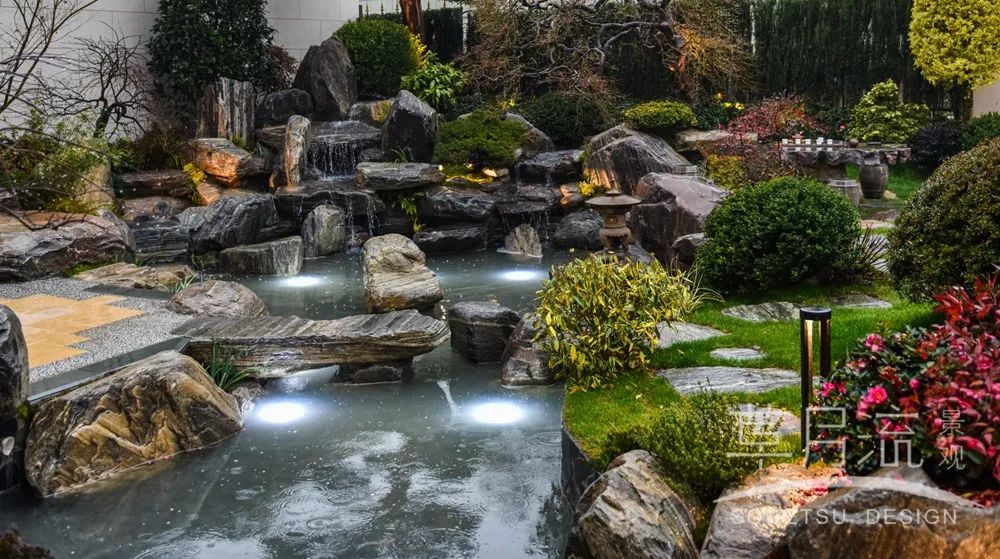 别墅花园水景设计-4